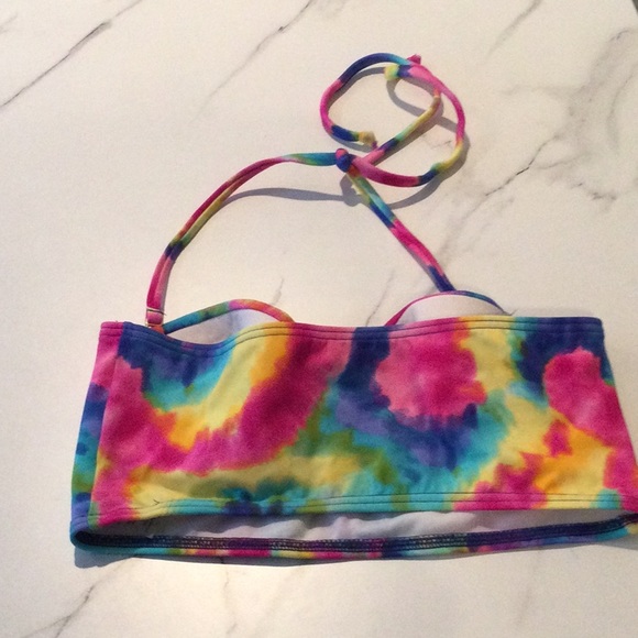Delia’s tie dye bikini, top small and bottom XS - Picture 3 of 5